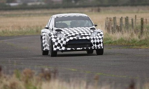 The first Fiesta S2000 prototype has been undergoing testing on an airfield