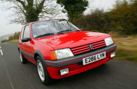 Peugeot 205 GTI Unfortunately it all seemed to go downhill with the arrival 