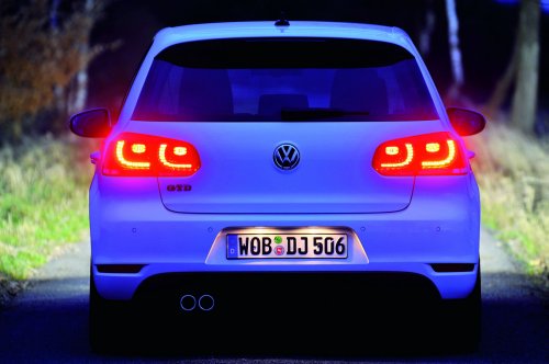 Volkswagen Golf GTD LED Lights The new LED tail lights will be offered as 