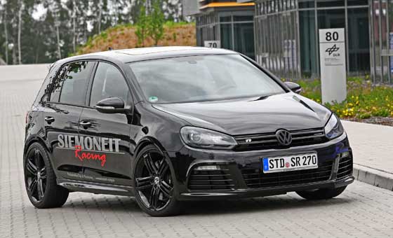  unveiled a new performance tuning package for the Volkswagen Golf R