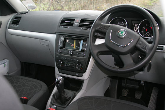 Skoda Yeti Interior