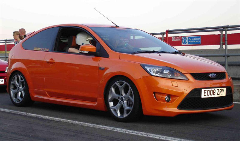 Ford Focus St Green. or maybe even the Focus RS