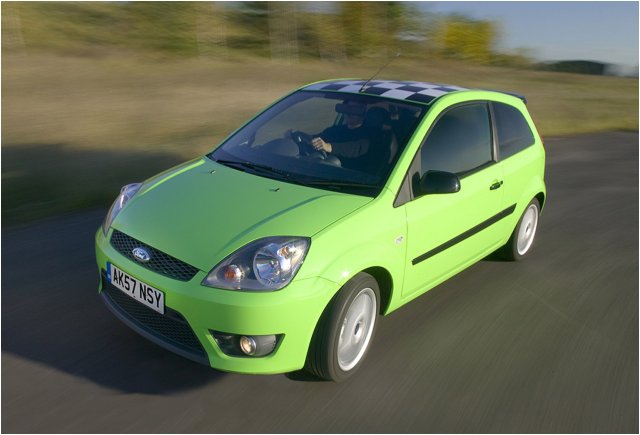 Ford fiesta zetec s limited edition green