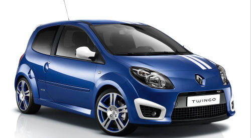 Renault Twingo 133 Cup. Thankfully the Twingo is a