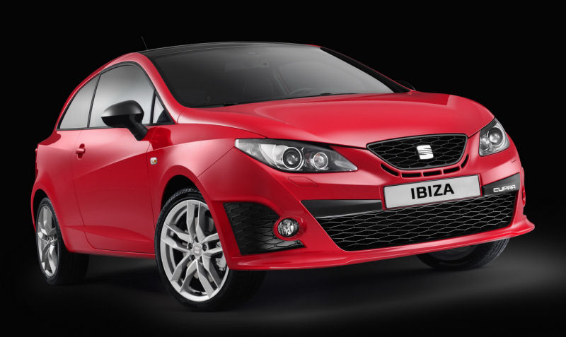 It's official, the 2009 SEAT Ibiza Cupra will feature a smaller engine than 