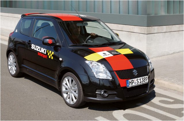 Suzuki Swift Sport NStyle Rally Edition Sadly there are no rallyderived 