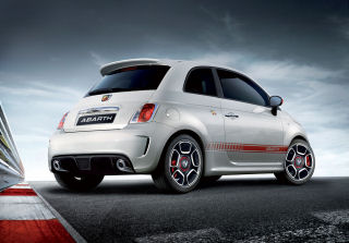 Abarth 500 Rear